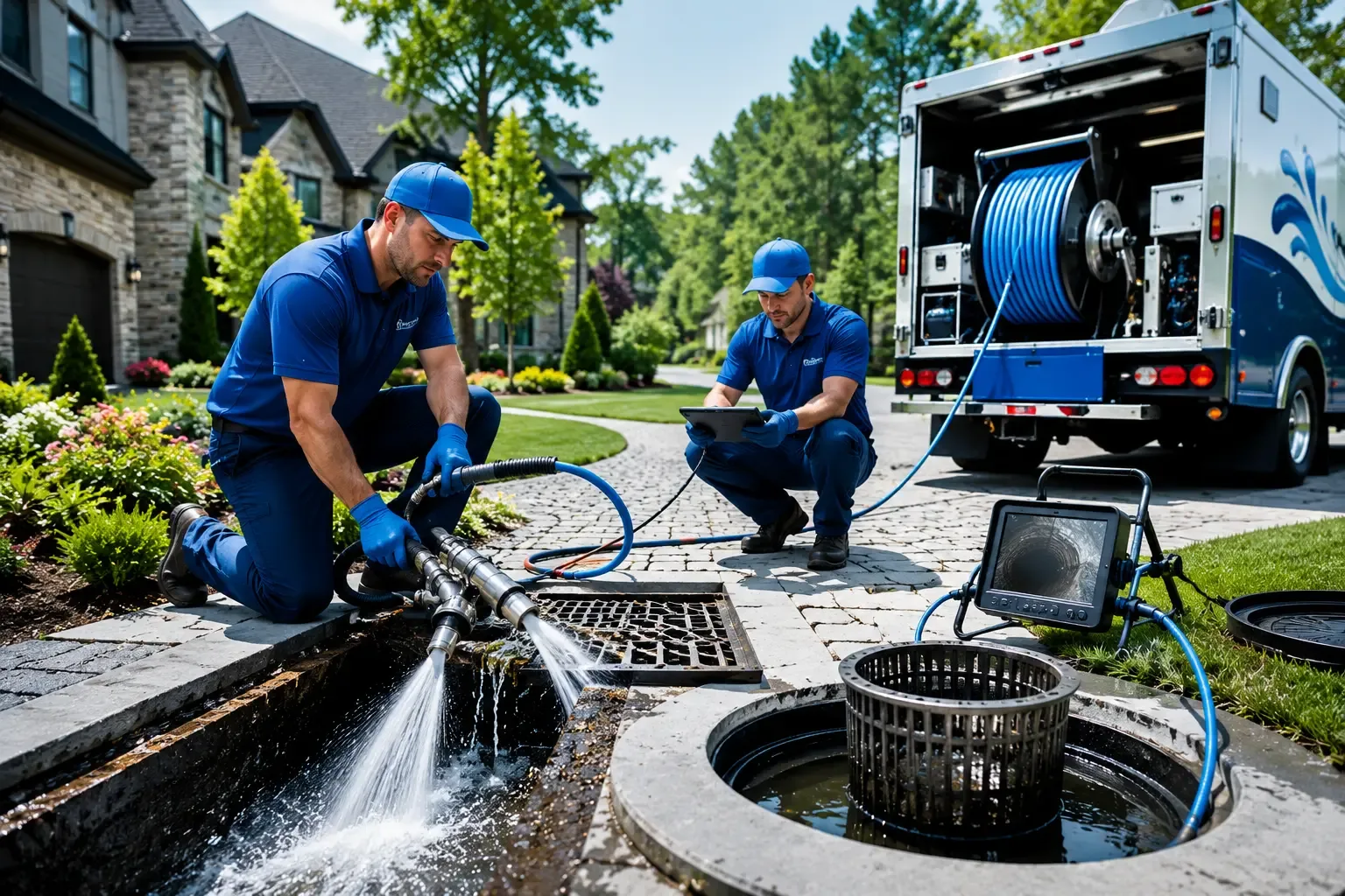 Local outdoor drain cleaning professionals in Stafford, KS